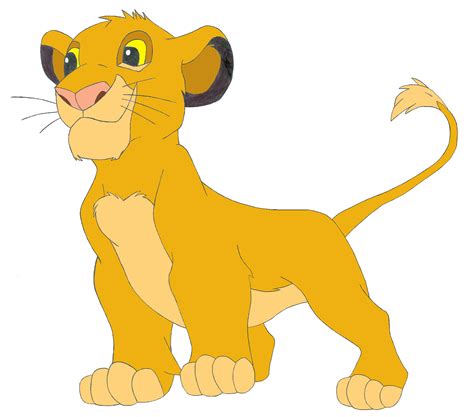 Lion King Young Simba - Cliparts.co