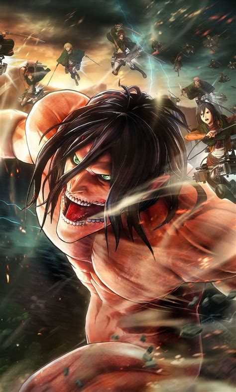 Attack On Titan Eren Wallpapers - Top Free Attack On Titan Eren ...