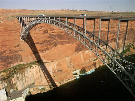 Glen Canyon Dam Bridge - HighestBridges.com