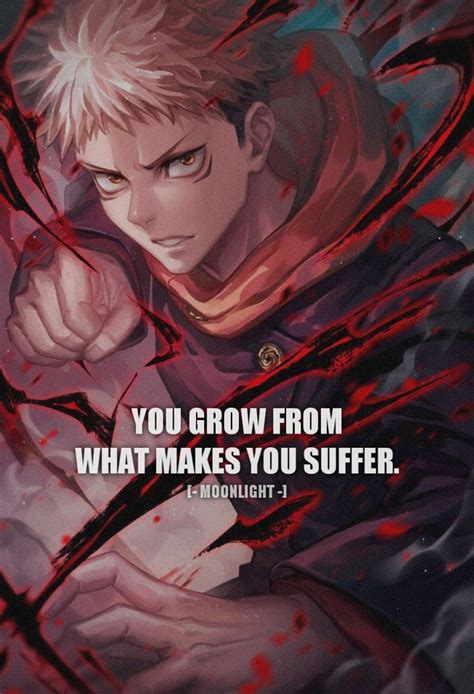 Jujutsu kaisen Quote in 2021 | Anime quotes, Mood quotes, Moonlight quotes