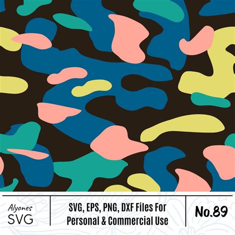 Camo Pattern SVG - Etsy