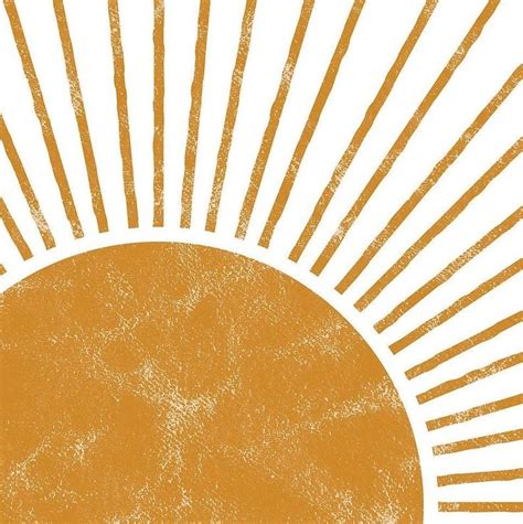 Boho Wall Decor, Minimalist Sun Wall Art, Boho Sun Print, Gold Sun Home ...