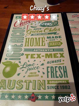 Chuys, Nashville - Menu, Prices & Restaurant Reviews - TripAdvisor