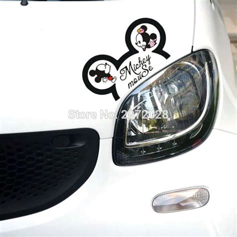 Aliexpress.com : Buy 10 x Design Mickey Mouse Creative Auto Decal Set ...