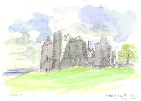 Weobley Castle - William Rudling