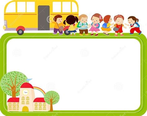 School Bus Border | Free download on ClipArtMag