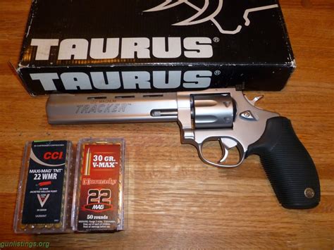 Gunlistings.org - Pistols Taurus Tracker .22 Magnum Revolver