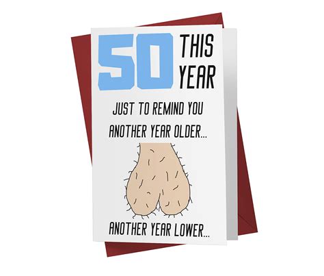 Funny 50th Birthday Cards For Men