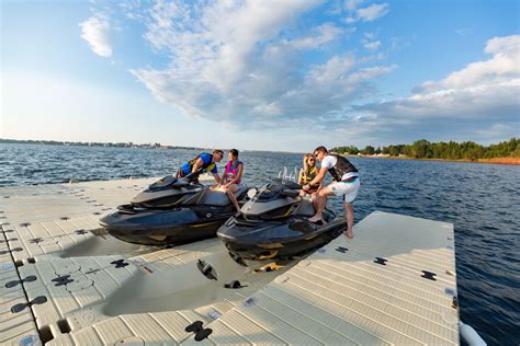 Floating Docks for Jet Skis & Waverunners | EZ Dock