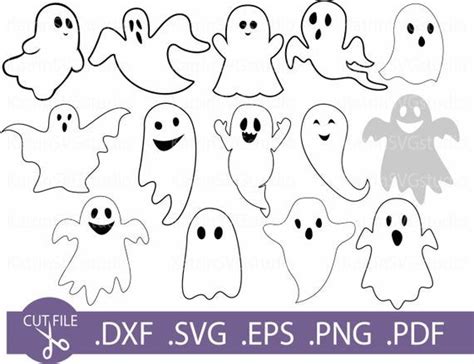 Ghosts Svg Ghost Svg Halloween Svg Happy Halloween Svg Ghost | Etsy ...