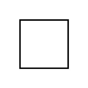 White Box Black Outline - ClipArt Best