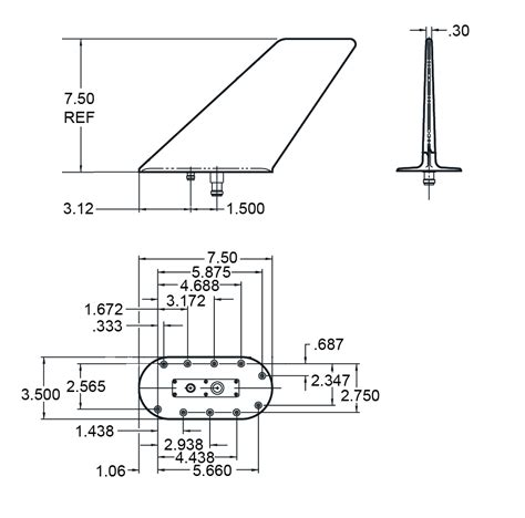 UHF/L-Band Antenna - Sensor Systems Inc., Aircraft Antenna