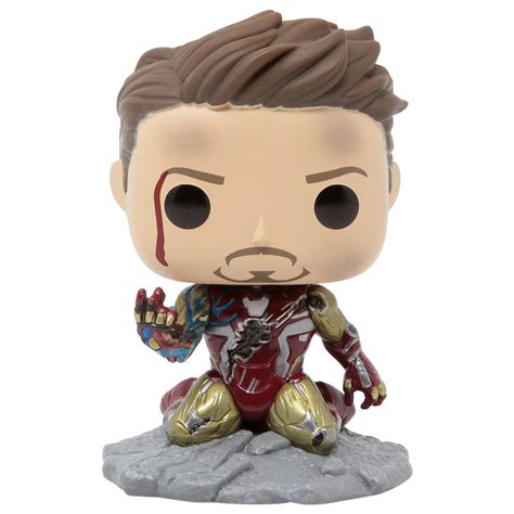 Funko POP Avengers Endgame I Am Iron Man Glow In Dark - PX Previews Exclusive red