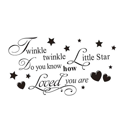 Home Decor on Clearance English Letter Wall Stickers Living Room ...