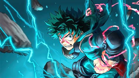 izuku, midoriya, mha, my hero academia, bnha, anime, 4k, pc, HD ...