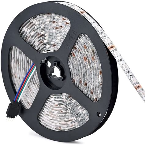 16ft RGB LED Light Strip Roll - Waterproof - 12V – ledonlinecanada.ca