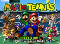 Mario Tennis (Nintendo 64) - Super Mario Wiki, the Mario encyclopedia