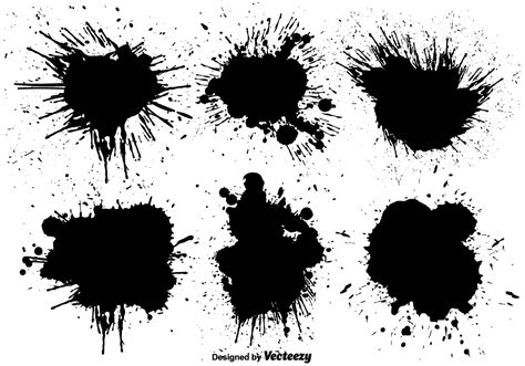 Splatter Vector Art at GetDrawings | Free download