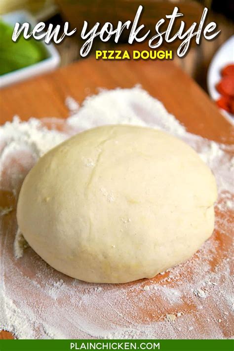 New York Style Pizza Dough - Plain Chicken