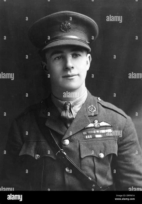 Major James McCudden, Royal Flying Corps, WW1 Stock Photo - Alamy