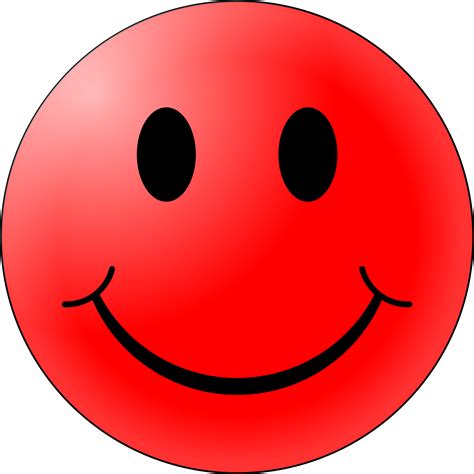 Red Smiley Face 6, Buy Clip Art - Png Download - Full Size Clipart (#1776490) - PinClipart