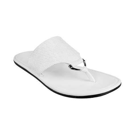 Ledero White flip flops for men | Buy Flip Flops for Men | LEDERO