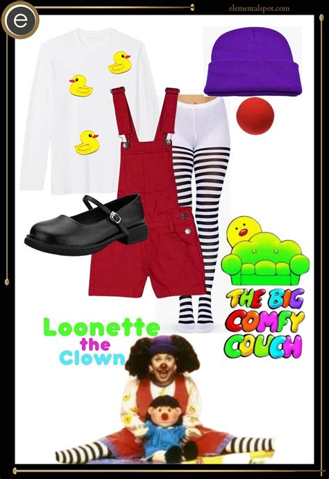 Dress Up Like Loonette the Clown from The Big Comfy Couch - Elemental Spot