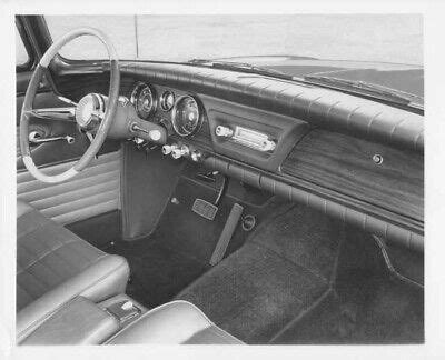 1962 Studebaker Lark Daytona Interior Press Photo and Release 0016 | eBay