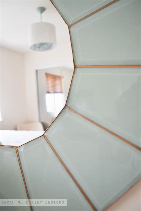 DIY Glass Mirror! - Dorsey Designs