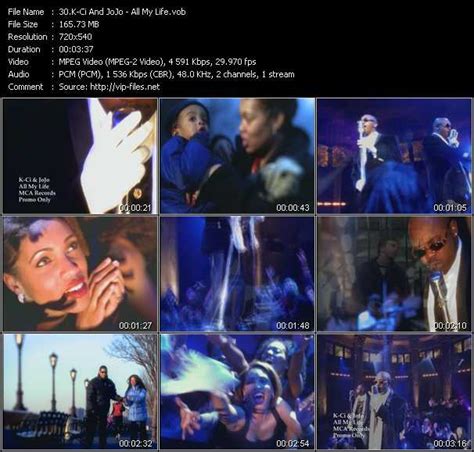 K-Ci And JoJo «All My Life» VOB File