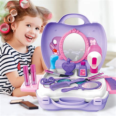 Pretend Play Cosmetic Princess Makeup Toy Set Kit for Girls Kids Beauty Toys | eBay