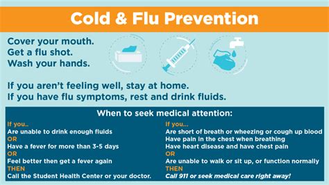 Cold & Flu Prevention | Center for Health Education & Wellness