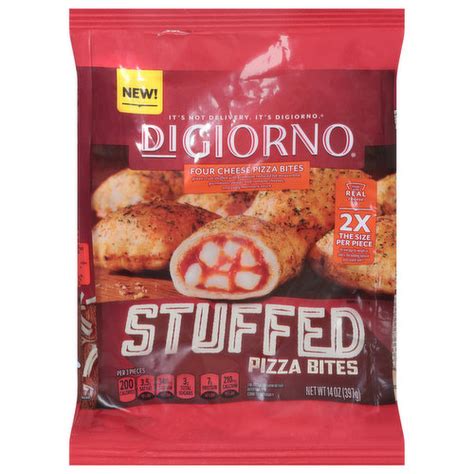 DiGiorno Pizza Bites, Four Cheese, Stuffed