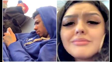 Blueface Girlfriend Catches Him Watching Cardi B Videos - YouTube