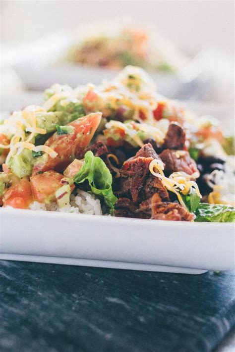 Carne Asada Burrito Bowl - Dad With A Pan