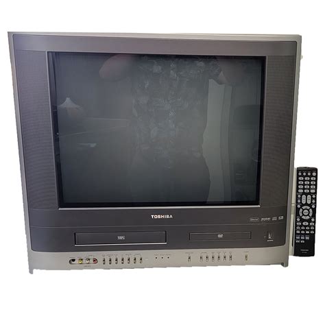 Toshiba 20 Inch Color TV DVD VCR VHS Player Combination Television MW2