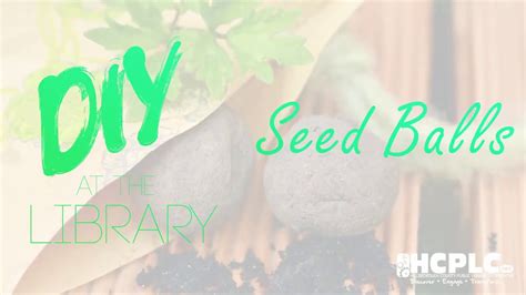 DIY Seed Balls - YouTube