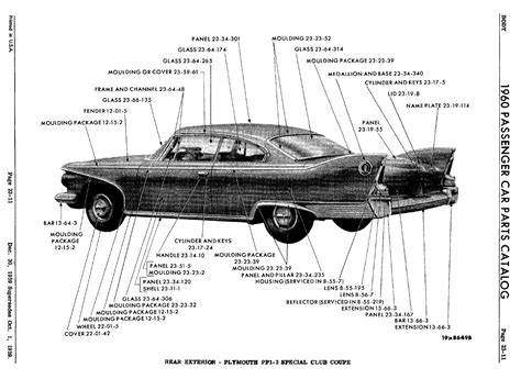 1960 MoPar Passenger Car Parts Catalog - Vintage MoParts