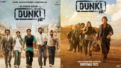 2 NEW posters of Dunki unveiled: Shah Rukh Khan, Rajkumar Hirani, Taapsee Pannu share special ...