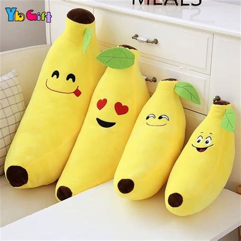 Kawaii Banana Plush Pillow – My Heart Teddy