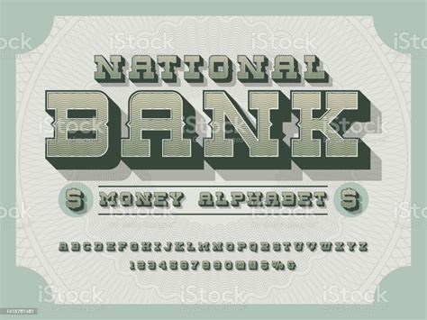 Money Font Stock Illustration - Download Image Now - Typescript, Currency, Paper Currency - iStock