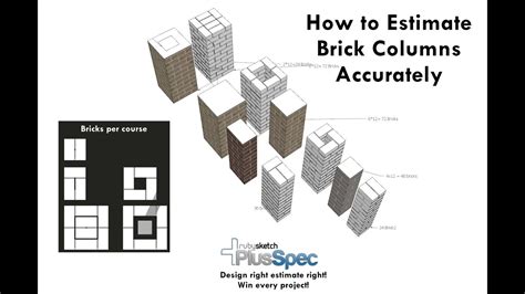 How to Estimate Brick Pier Columns Quickly and Accurately - PlusSpec ...