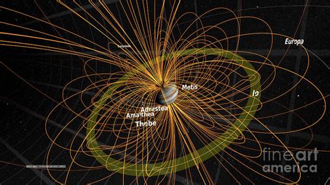 Jupiter's Magnetosphere Photograph by Nasa/science Photo Library - Pixels