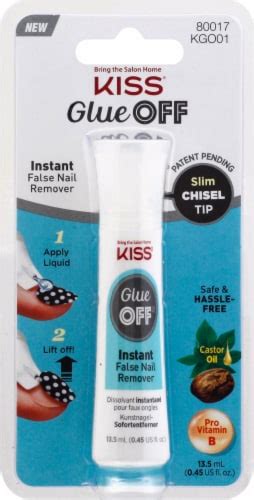 Kiss Glue Off Instant False Nail Remover, 1 ct - King Soopers