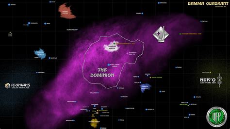 Star Trek Gamma Quadrant Map UPDATED by Gazomg on DeviantArt