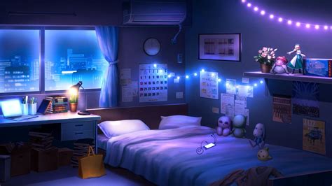 Chill Room- 2D Background Game/ Anime, ChristianMS on ArtStation at https://www.artstation.com ...