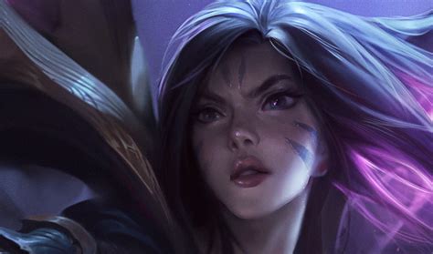 Chengwei Pan - Kai'sa Splash art for the league of Legend.