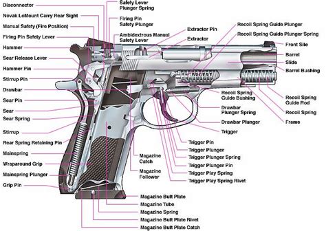 Parts Of A Pistol Diagram