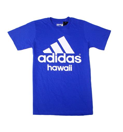 Adidas - Adidas Mens Small Graphic Logo Hawaii Go-To Tee T-Shirt - Walmart.com - Walmart.com