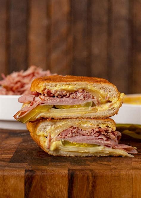 Easy Cuban Sandwich Recipe - Dinner, then Dessert in 2021 | Sandwich ...